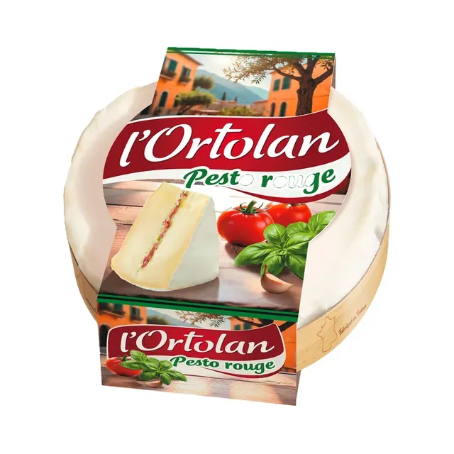 Milleret Brie punase pestoga, L´ORTOLAN, 135 g