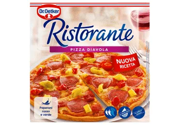 Külm. pitsa Diavola RISTORANTE 350g