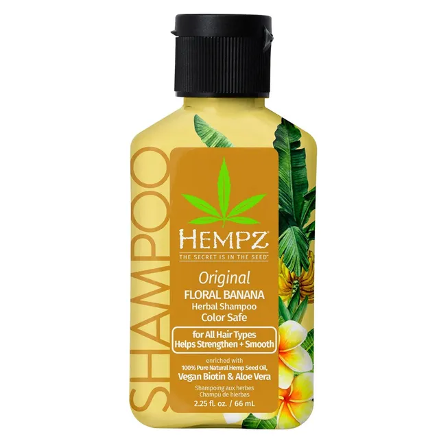 HEMPZ Original Floral Banana Herbal Shampoo 66ml