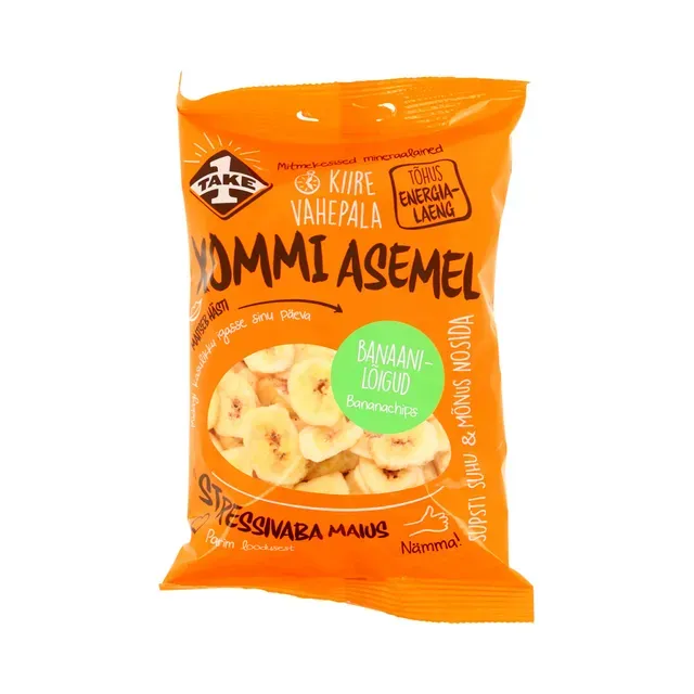 Banaani lõigud, TAKE1 REGULAR, 100 g