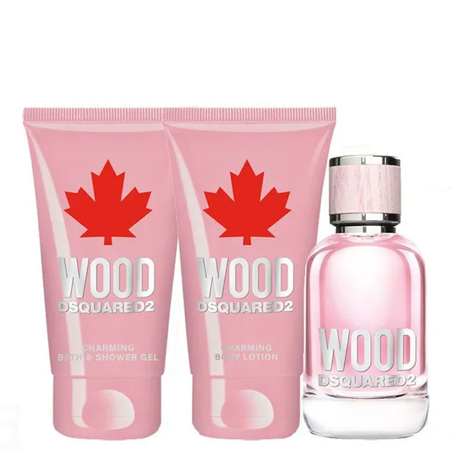 DSQUARED2 Wood Pour Femme 50ml Eau De Toilette komplekt