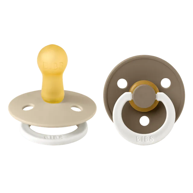 BIBS GLOW RÕNGASLUTT 6-18 KUUD VANILLA/DARK OAK N2