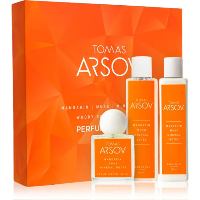 Tomas Arsov Mandarin Musk Mineral Notes Kinkekomplekt unisex 3 tk