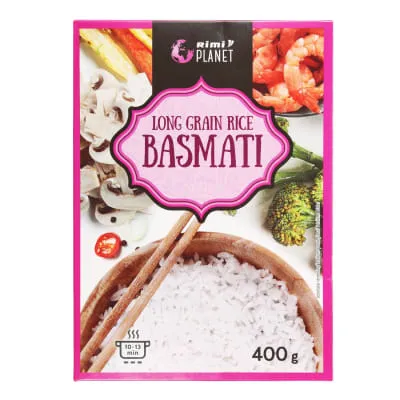 Pikateraline basmati riis Rimi Planet 400g
