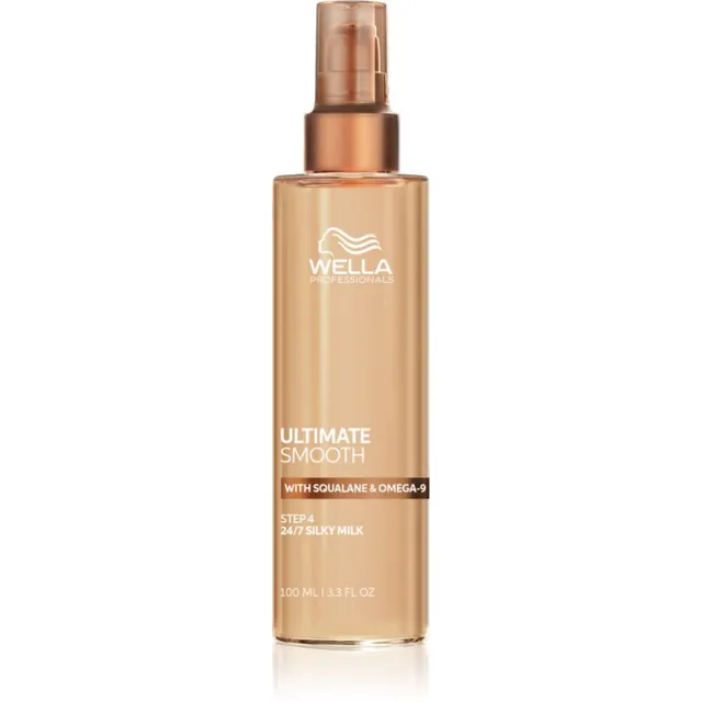 Wella Professionals Ultimate Smooth Silky Milk Juustesse jäetav hooldus juustele 100 ml