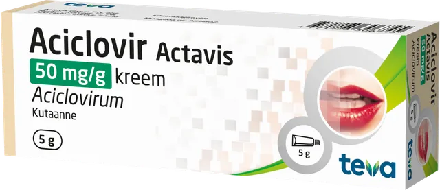 ACICLOVIR ACTAVIS KREEM 50MG 1G 5G N1