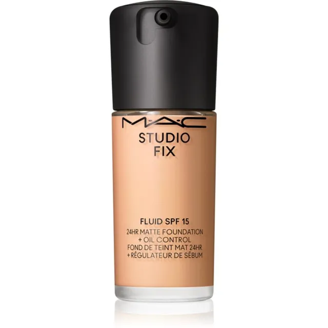 MAC Cosmetics Studio Fix Fluid SPF 15 24HR Matte Foundation + Oil Control Matistav jumestuskreem SPF 15 varjund N6.5 30 ml