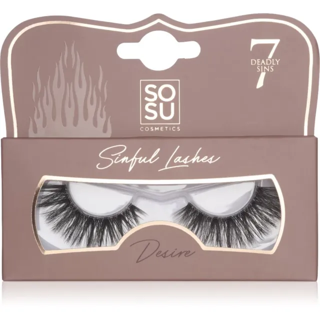 SOSU Cosmetics 7 Deadly Sins Lashes Kunstripsmed Desire 1 tk