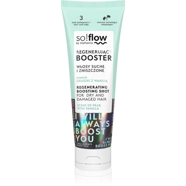 so!flow Dry and Damaged Hair Regenerating Boosting Shot Taastav seerum kuivadeleja kahjustatud juustele 75 ml