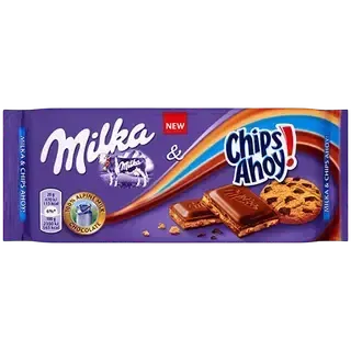 Šokolaad Chips Ahoy!, MILKA, 100g