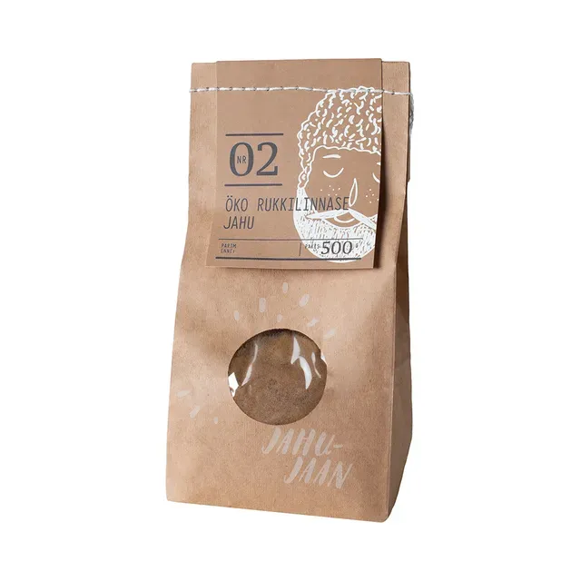 Mahe rukkilinnase jahu, JAHU-JAAN, 500 g