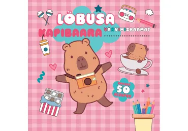 Raamat Lõbusa kapibaara värvimisraamat