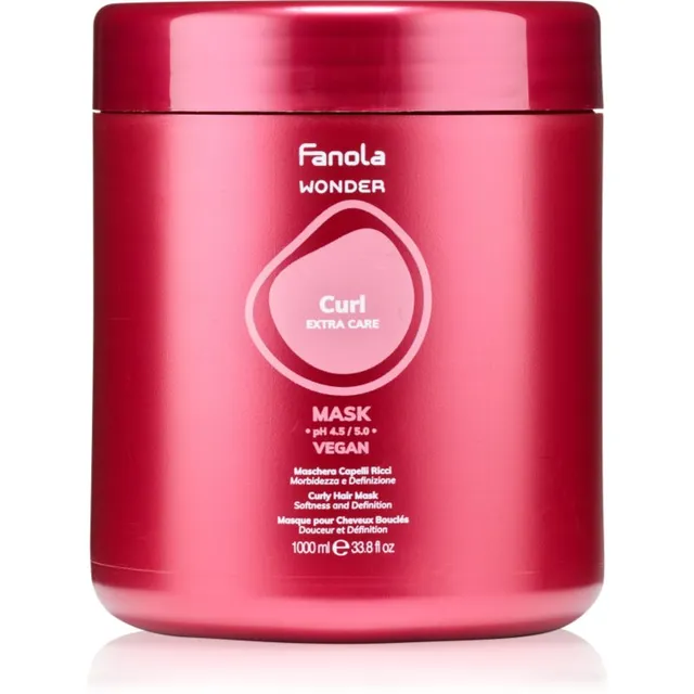 Fanola Wonder Curl Mask Mask lokkis juustele 1000 ml
