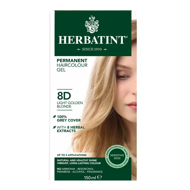 Juuksevärv Hele kuldne blond 8D