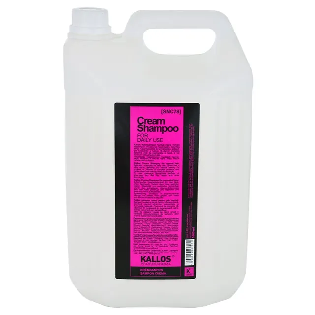Kallos Kallos Classic Cream Shampoo Šampoon normaalsetele juustele 5000 ml