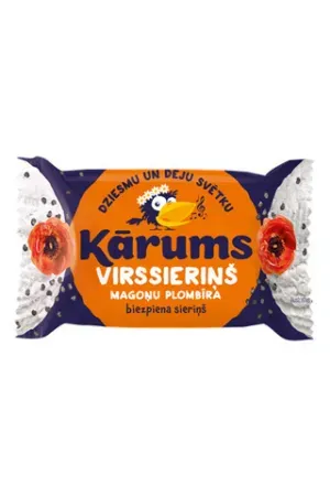 Karums Jäätisemaitseline Kohuke Mooniseemnetega 45g