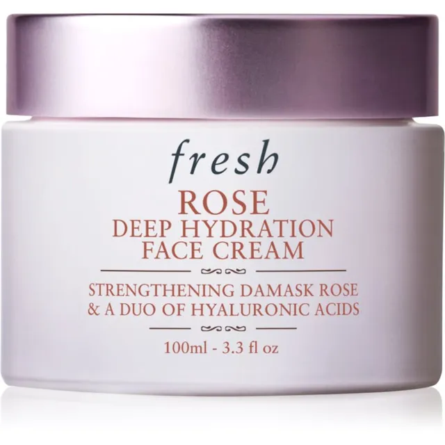 fresh Rose Deep Hydration Face Cream Niisutav näokreem hüaluroonhappega 100 ml