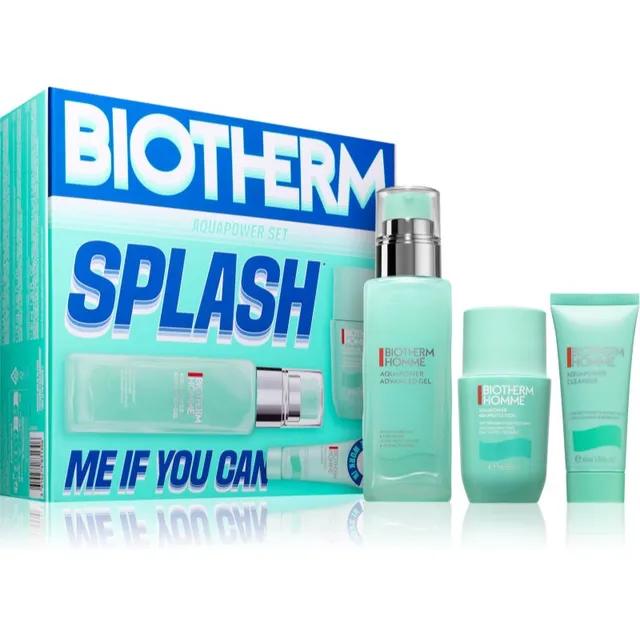 Biotherm Homme Aquapower Advanced Gel Kinkekomplekt meestele