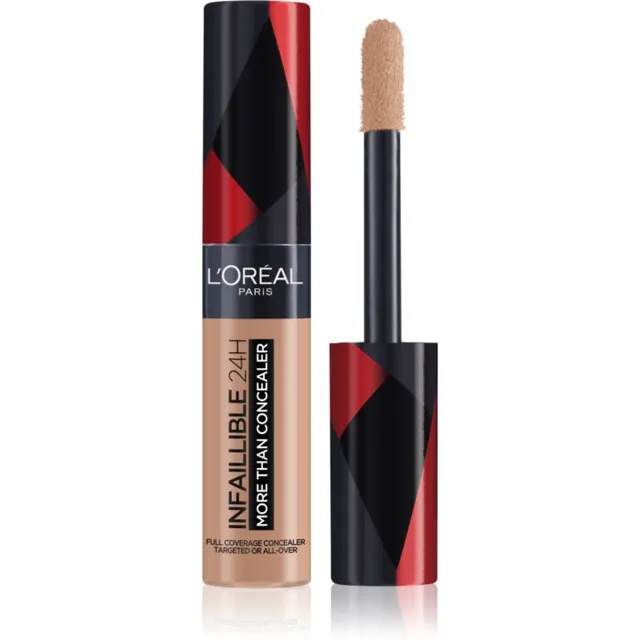 L’Oréal Paris Infaillible 24h More Than Concealer Parandav korrektor mati efektiga varjund 328 Linen 11 ml