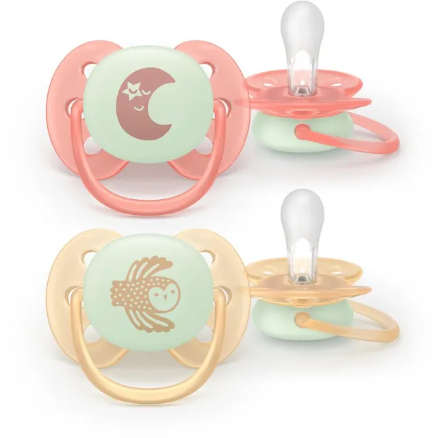 Philips Avent Ultrasoft Night SCF094/02 0-6m lutt Neutral 2 tk