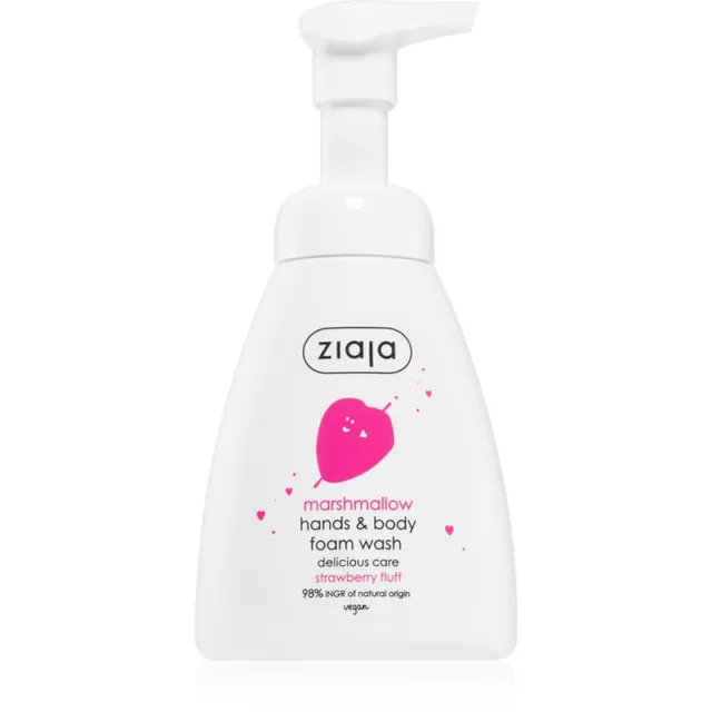 Ziaja Marshmallow Vahutav keha- ja käteseep 250 ml