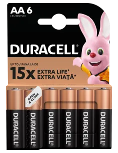 Duracell patarei AA/MN1500 6 tk