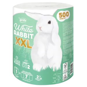 Paberkäterätt White Rabbit XXL 2-kihiline, GRITE, 1 tk