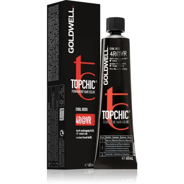 Goldwell Topchic Permanent Hair Color Juuksevärv varjund 4R@VR 60 ml