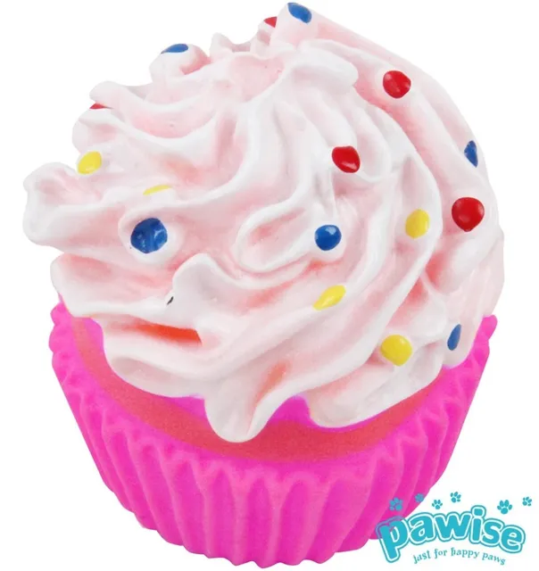 Mänguasi koerale, muffin vinüülist Vinyl Sprinkle Cupcake (Pawise)