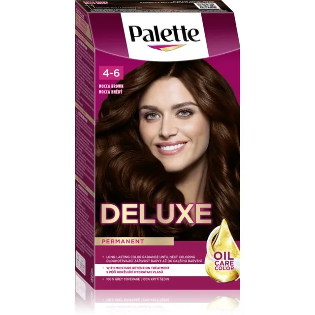 Schwarzkopf Palette Deluxe Püsijuuksevärv varjund 4-6 Mocca Brown 1 tk