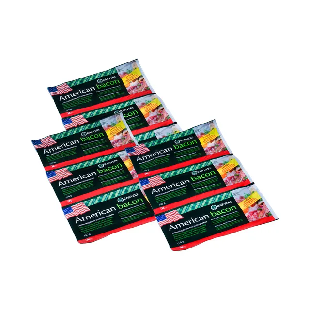 HULGI Ameerikapärane toorsuitsupeekon (3pakk ) 3tk, RAKVERE LK, 3 x 450 g