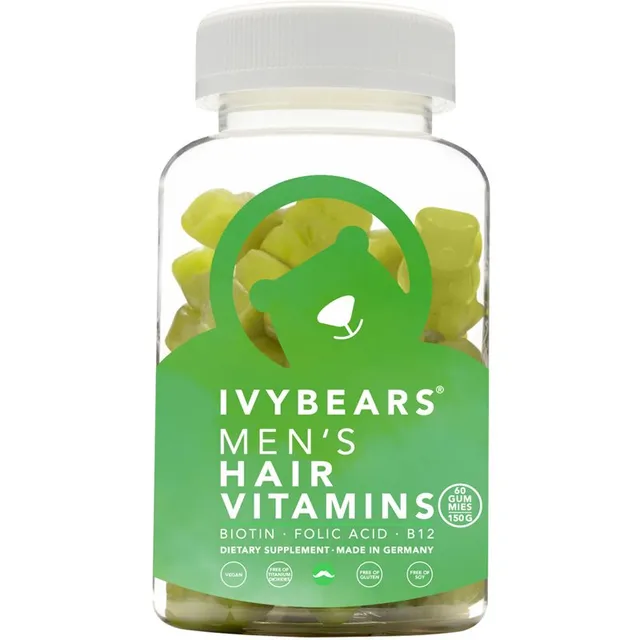 Ivy Bears Men's Hair kummikarud juuste tugevdamiseks 190 g