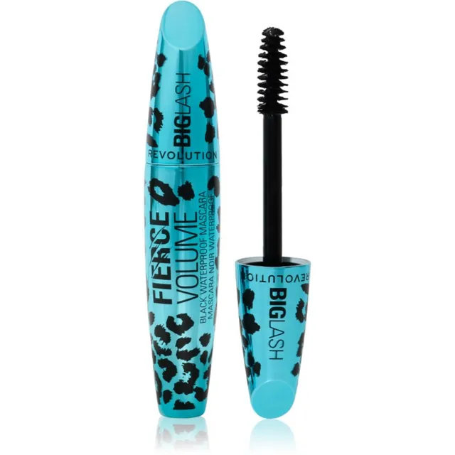 Revolution Big Lash Fierce Volume Veekindel volüümi lisav ripsmetušš varjund Black 9 g