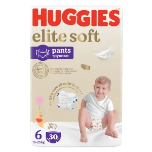 Püksmähkmed Extra Care 6, HUGGIES, 15-25kg/30tk