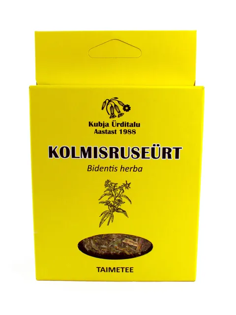 KUBJA KOLMISRUSE ÜRT (BIDENTIS HERBA) 20G (KARP)