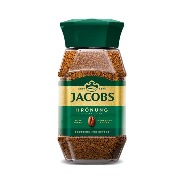 Lahustuv kohv Kronung, JACOBS, 200 g