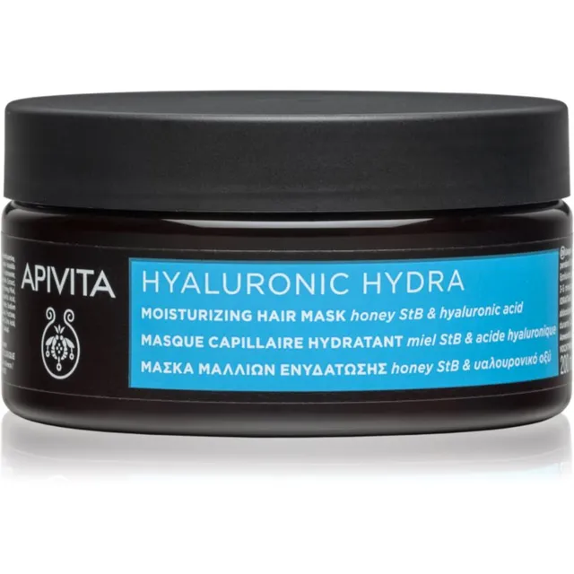 Apivita Hyaluronic Hydra Moisturizing Hair Mask Intensiivselt niisutav mask juustele 200 ml