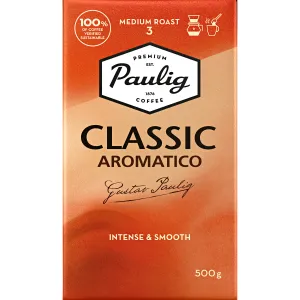 Jahvatatud kohv Classic Aromatico, PAULIG, 500 g