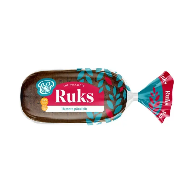 Rukkileib Ruks, LEIBUR, 800 g