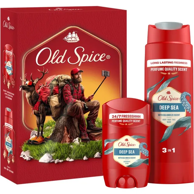 Old Spice Deep Sea Explorer Kinkekomplekt meestele