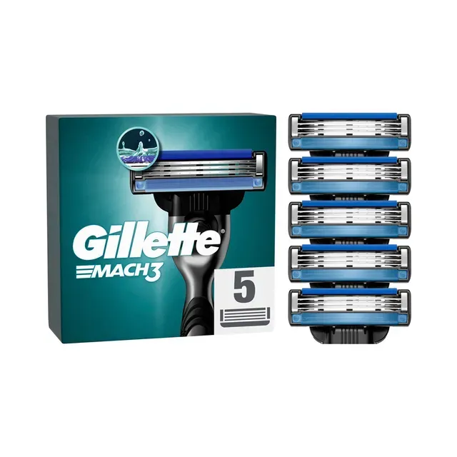 Varuterad Mach3, GILLETTE, 5 tk