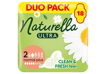 Hügieenisidemed NATURELLA Ultra S2 18tk
