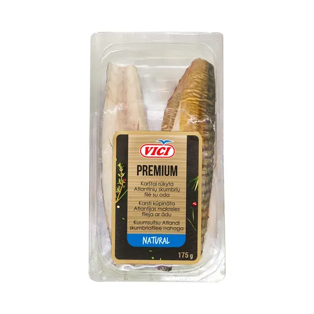 Kuumsuitsu skumbriafilee nahaga, VICI, 175 g