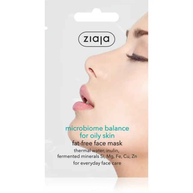 Ziaja Microbiome Balance Näomask rasu reguleerimiseks 7 ml