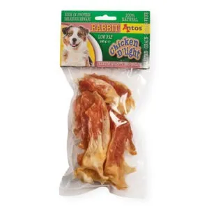 Antos Chicken D’light Rabbit jänesekõrvad kanaga 100g