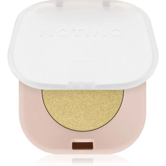 Notino Powder Eyeshadow Shimmer Sädelev lauvärv Glossy Lime 1.5 g