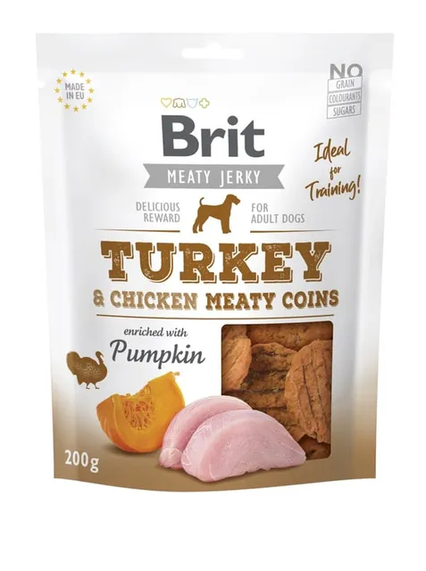 Brit Care Meaty Coins koera maius, kalkun, 200 g