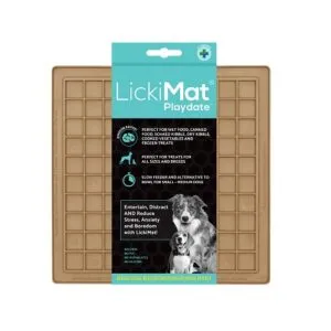 LickiMat® Playdate Classic Coffee lakumatt koertele