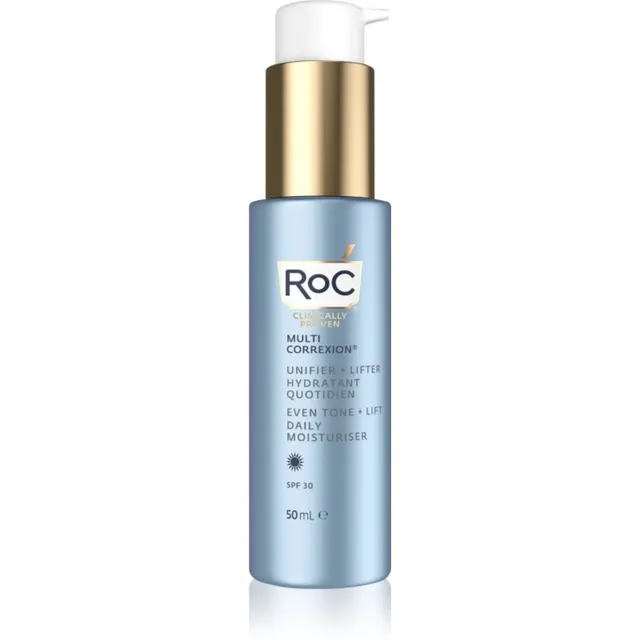RoC Multi Correxion Even Tone + Lift Pinguldav päevakreem ühtlase nahatooni saavutamiseks SPF 30 50 ml