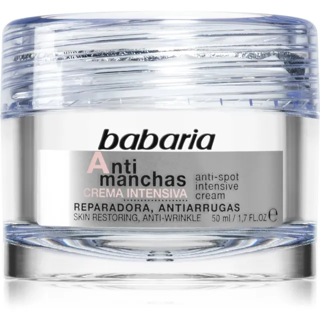 Babaria Anti Spot Intensiivne öökreem pigmendilaikude vähendamiseks 50 ml